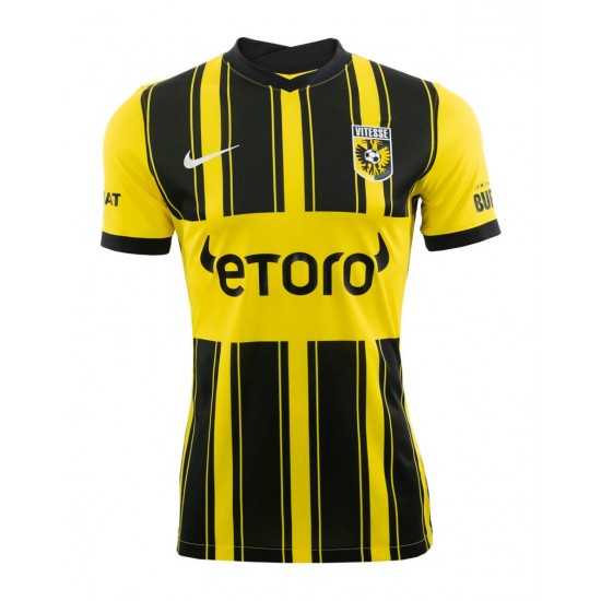 Camisola SBV Vitesse Equipamento Primeiro 2021-2022 Manga Curta